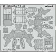 Spitfire Tr.9 AIRFIX - Eduard Accessories 491550