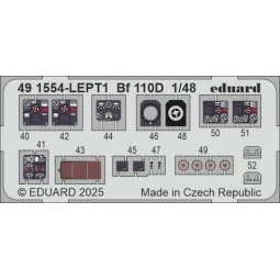 Bf 110D EDUARD, 1/48 - Eduard Accessories 491554