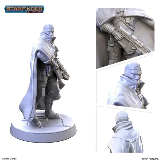Masters of the Universe Miniatures: ANDROID ABOLITIONIST AGENT - Ar...