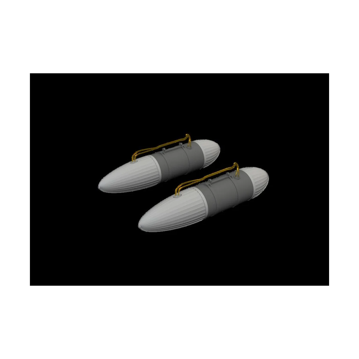 P-51B/C 108gal drop tanks PRINT EDUARD - Eduard Accessories 6481001