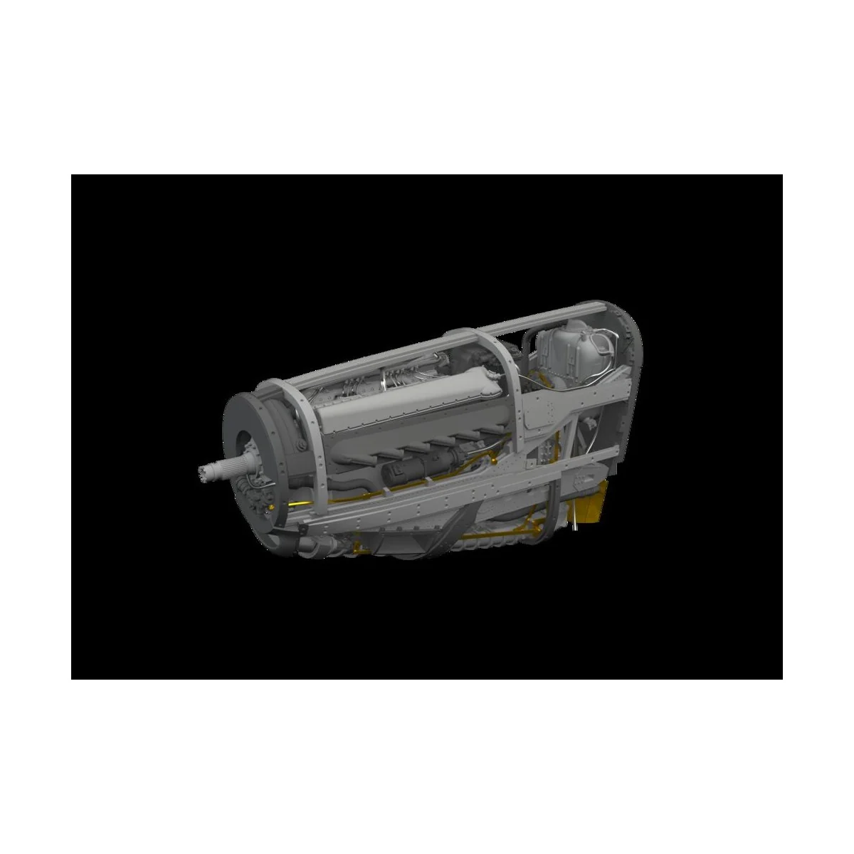 P-51B/C engine - Eduard Accessories 6481004