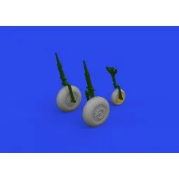 B-26B wheels 1/48 - Eduard Accessories 6481011