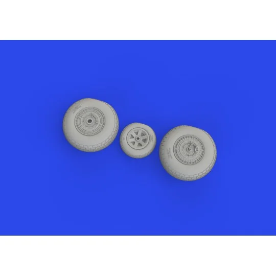 B-26B wheels, 1/48 - Eduard Accessories 6481011