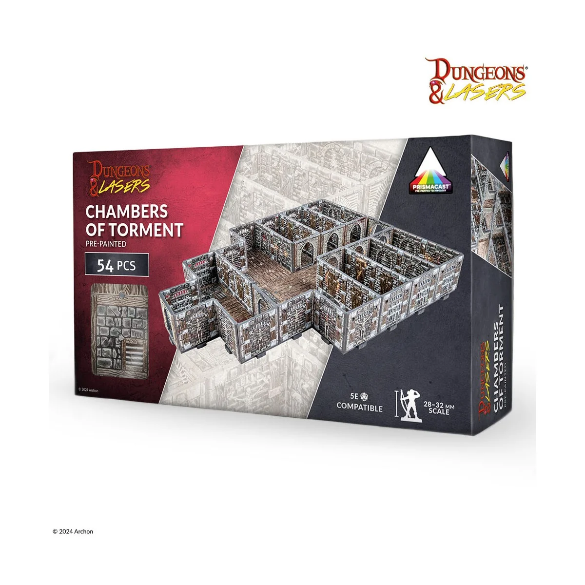 Dungeons & Lasers CHAMBERS OF TORMENT: PRE-PAINTED - Archon Studio ...