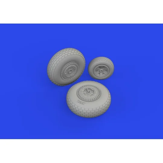 B-26B wheels, 1/48 - Eduard Accessories 6481011