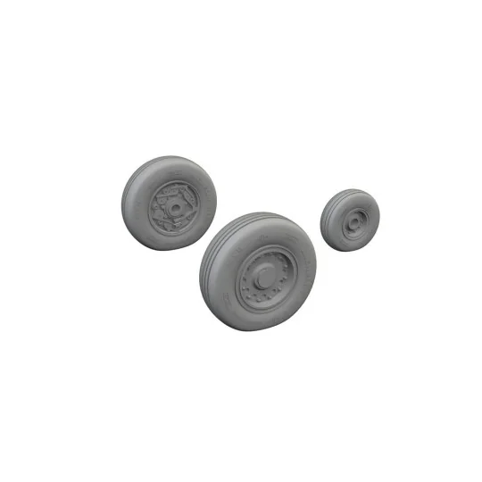 A-10C wheels - Eduard Accessories 6481019