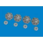 B-24J engines PRINT HOBBY BOSS - Eduard Accessories 6481029