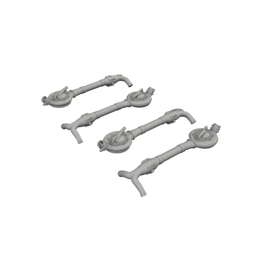 B-24J superchargers PRINT - Eduard Accessories 6481030