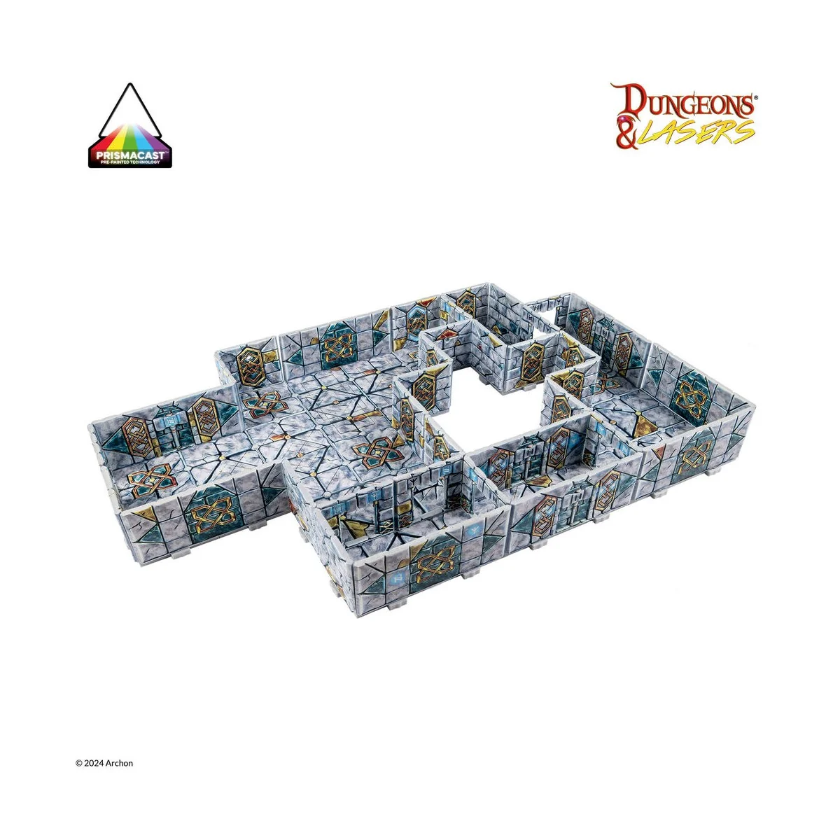 Dungeons & Lasers HALLS OF ANCESTORS: PRE-PAINTED - Archon Studio D...