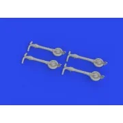 B-24J superchargers PRINT - Eduard Accessories 6481030