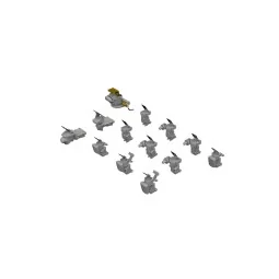 P-51B/C gun sights PRINT, 1/48 - Eduard Accessories 6481031