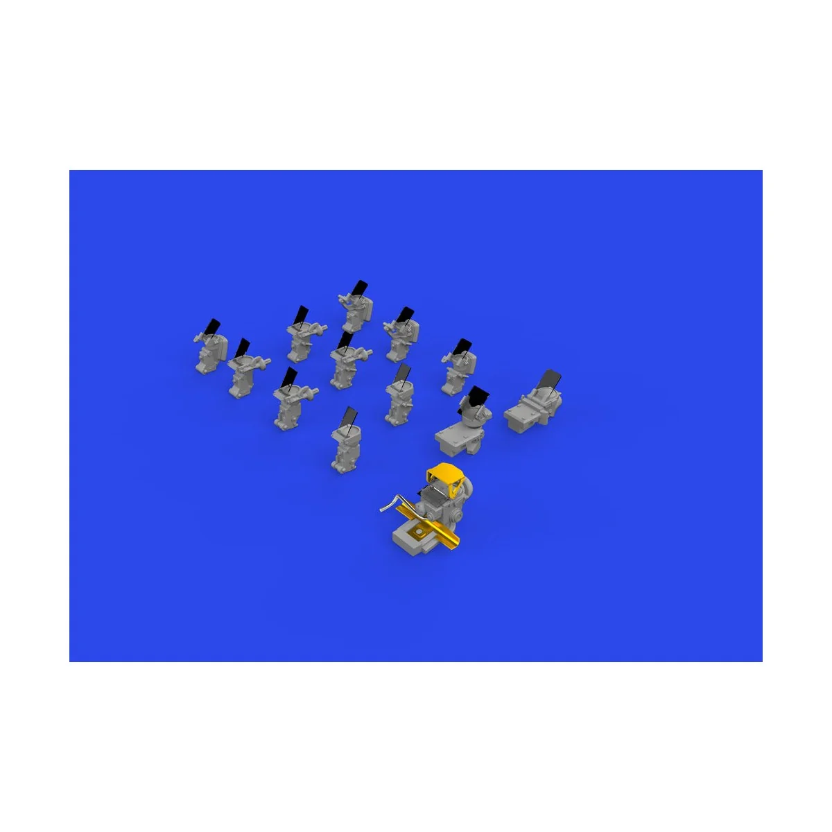 P-51B/C gun sights PRINT - Eduard Accessories 6481031