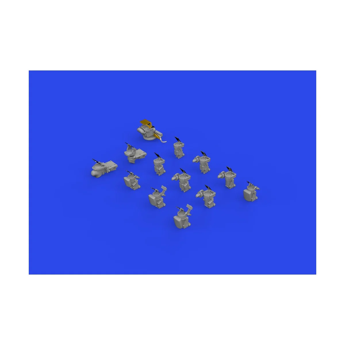 P-51B/C gun sights PRINT - Eduard Accessories 6481031