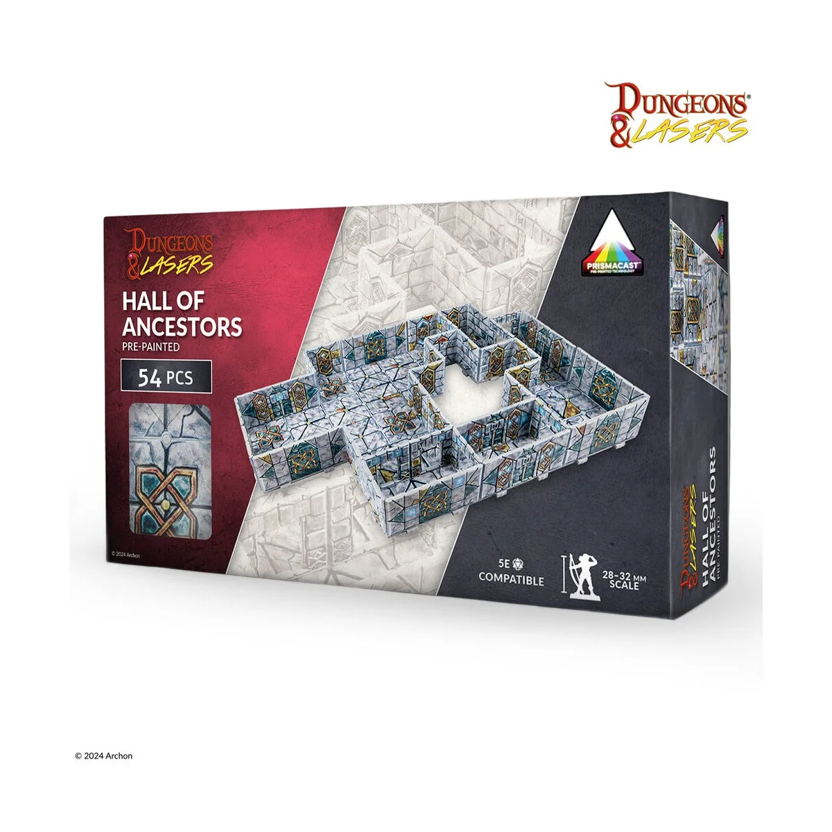 Dungeons & Lasers HALLS OF ANCESTORS: PRE-PAINTED - Archon Studio D...