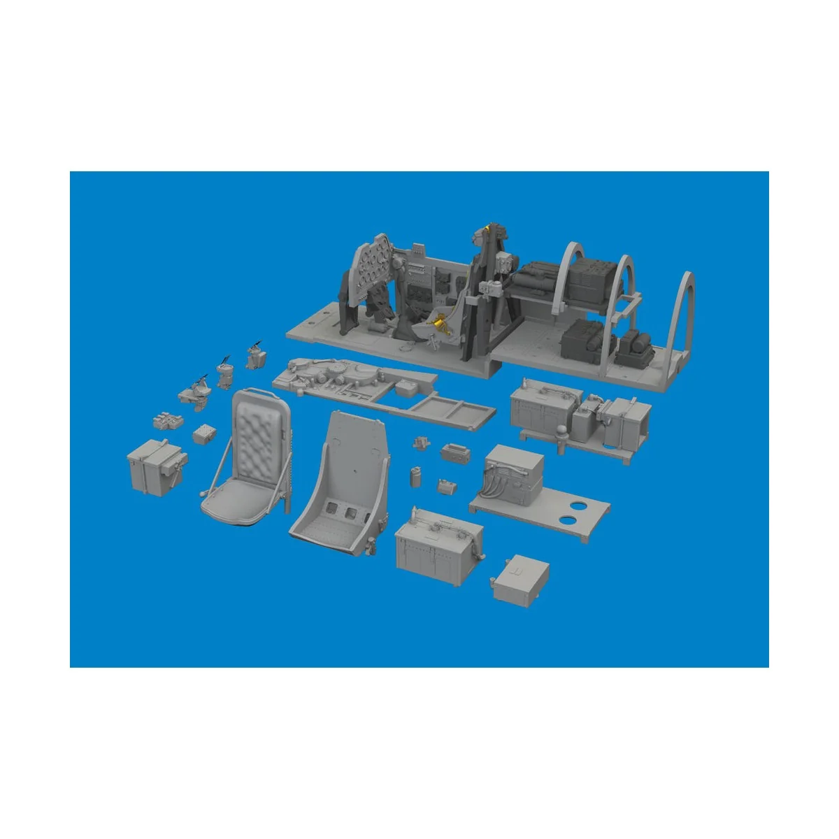 P-51B Birdcage canopy cockpit PRINT EDUARD, 1/48 - Eduard Accessori... P-51B Birdcage canopy cockpit PRINT EDUARD, 1/48 - Eduard Accessori...