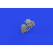 B-17F bombsight PRINT, 1/48 - Eduard Accessories 6481034