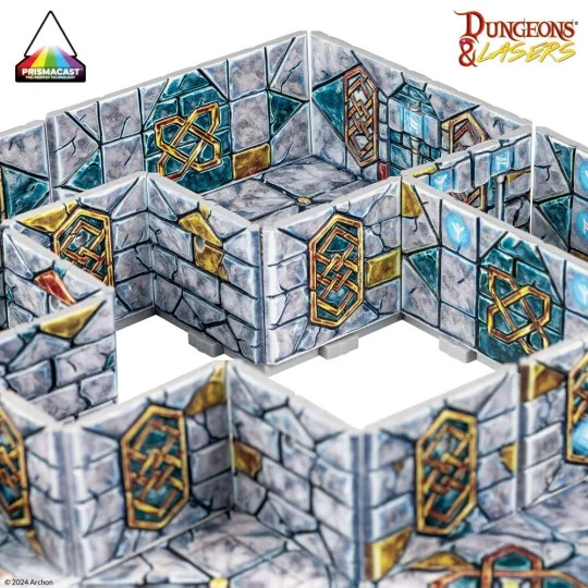 Dungeons & Lasers HALLS OF ANCESTORS: PRE-PAINTED - Archon Studio D...