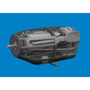 P-38F/G left engine PRINT, 1/48 - Eduard Accessories 6481036