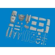 P-38F/G left engine PRINT - Eduard Accessories 6481036
