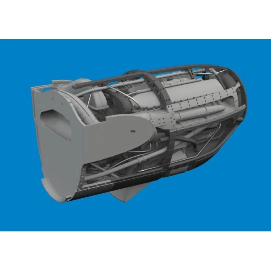 P-38F/G left engine PRINT - Eduard Accessories 6481036