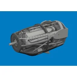 P-38F/G right engine PRINT TAMIYA, 1/48 - Eduard Accessories 6481037