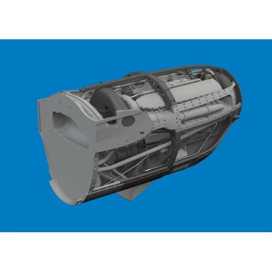 P-38F/G right engine PRINT TAMIYA - Eduard Accessories 6481037