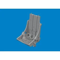 P-51B/C seat w/ integral belts Type 1 PRINT, 1/48 - Eduard Accessor...