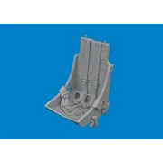 P-51B/C seat w/ integral belts Type 1 PRINT, 1/48 - Eduard Accessor...