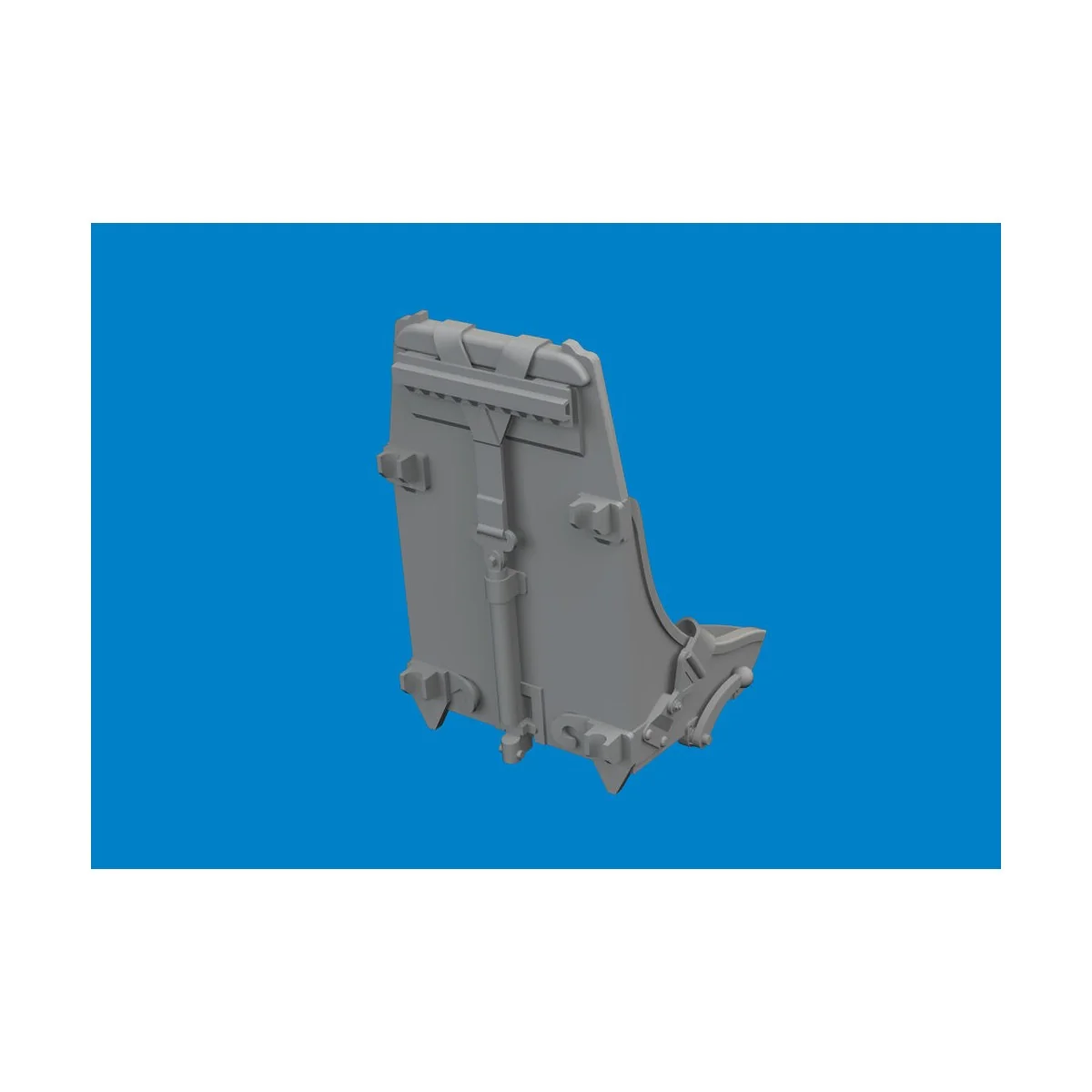 P-51B/C seat w/ integral belts Type 2 PRINT EDUARD, 1/48 - Eduard A...