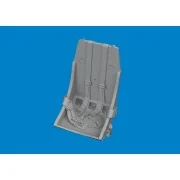 P-51B/C seat w/ integral belts Type 2 PRINT EDUARD, 1/48 - Eduard A...