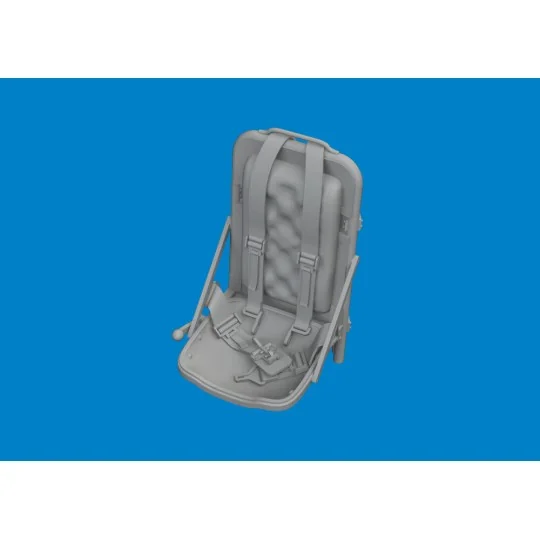 P-51B/C seat w/ integral belts Type 3 PRINT EDUARD - Eduard Accesso...