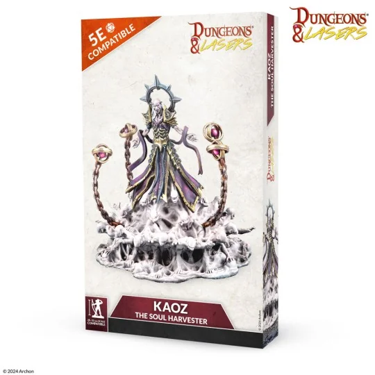Dungeons & Lasers Miniatures: KAOZ: THE SOUL HARVESTER - Archon Stu...