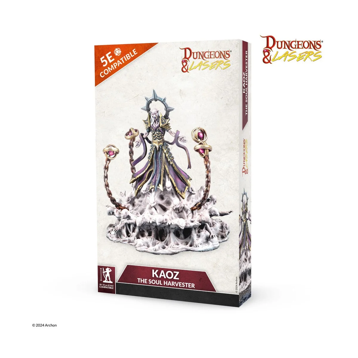 Dungeons & Lasers Miniatures: KAOZ: THE SOUL HARVESTER - Archon Stu...