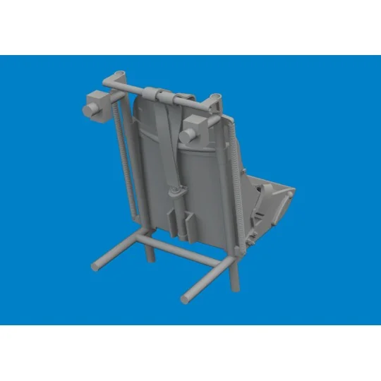 F4U-1A seat w/ integral belts PRINT - Eduard Accessories 6481047