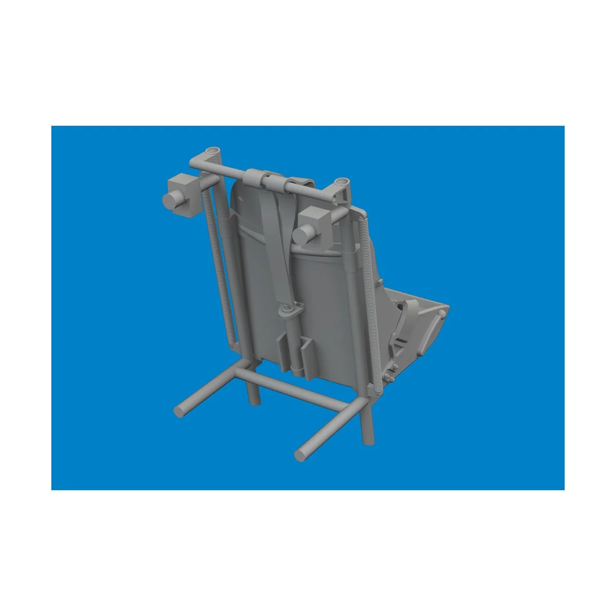 F4U-1A seat w/ integral belts PRINT, 1/48 - Eduard Accessories 6481047