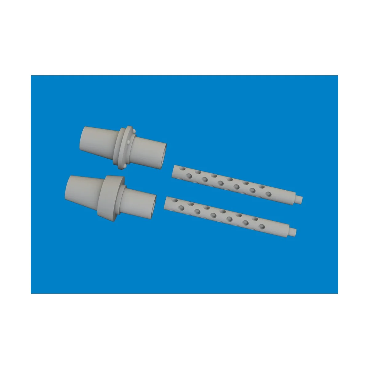 P-39 gun barrels, 1/48 - Eduard Accessories 6481053