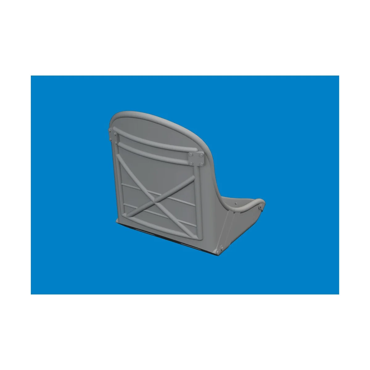 P-39 seat PRINT - Eduard Accessories 6481054