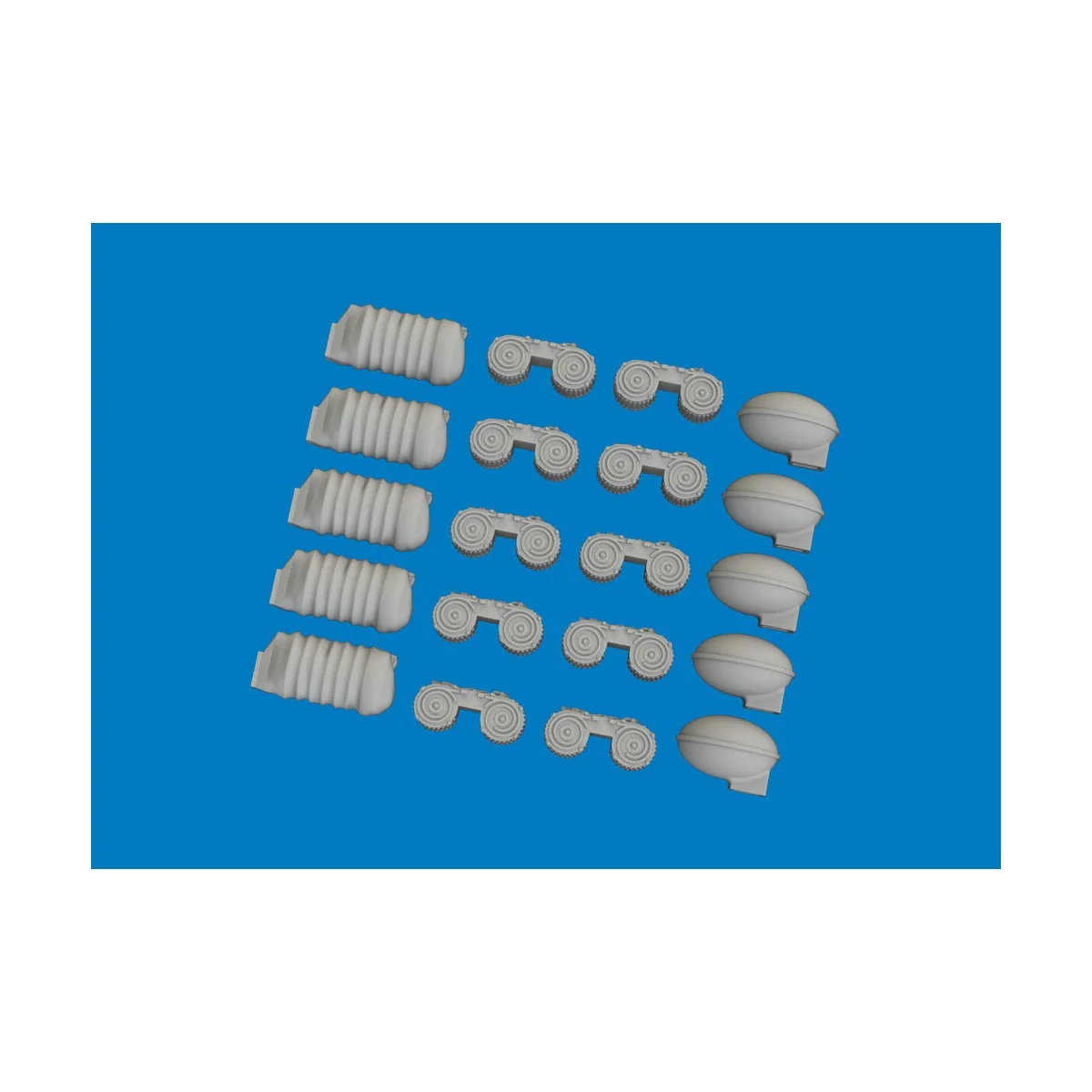 MG 15 magazines & case catchers PRINT, 1/48 - Eduard Accessories 64...