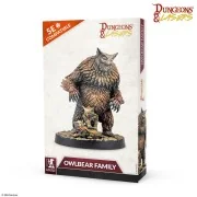 Dungeons & Lasers Miniatures: OWLBEAR FAMILY - Archon Studio DNL0094