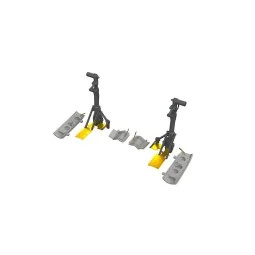 P-40E undercarriage legs PRINT EDUARD - Eduard Accessories 6481074