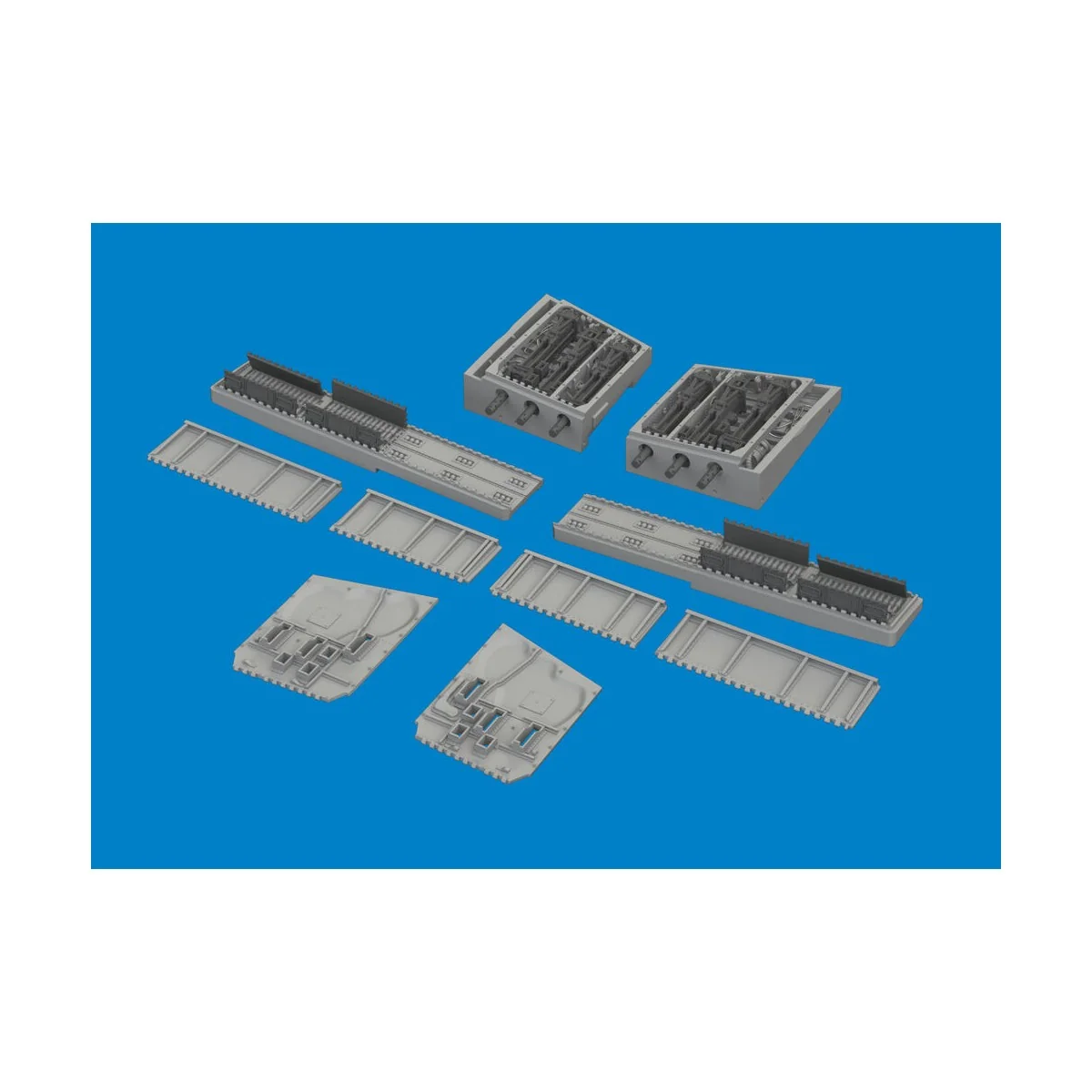 P-40E gun bays PRINT EDUARD, 1/48 - Eduard Accessories 6481075