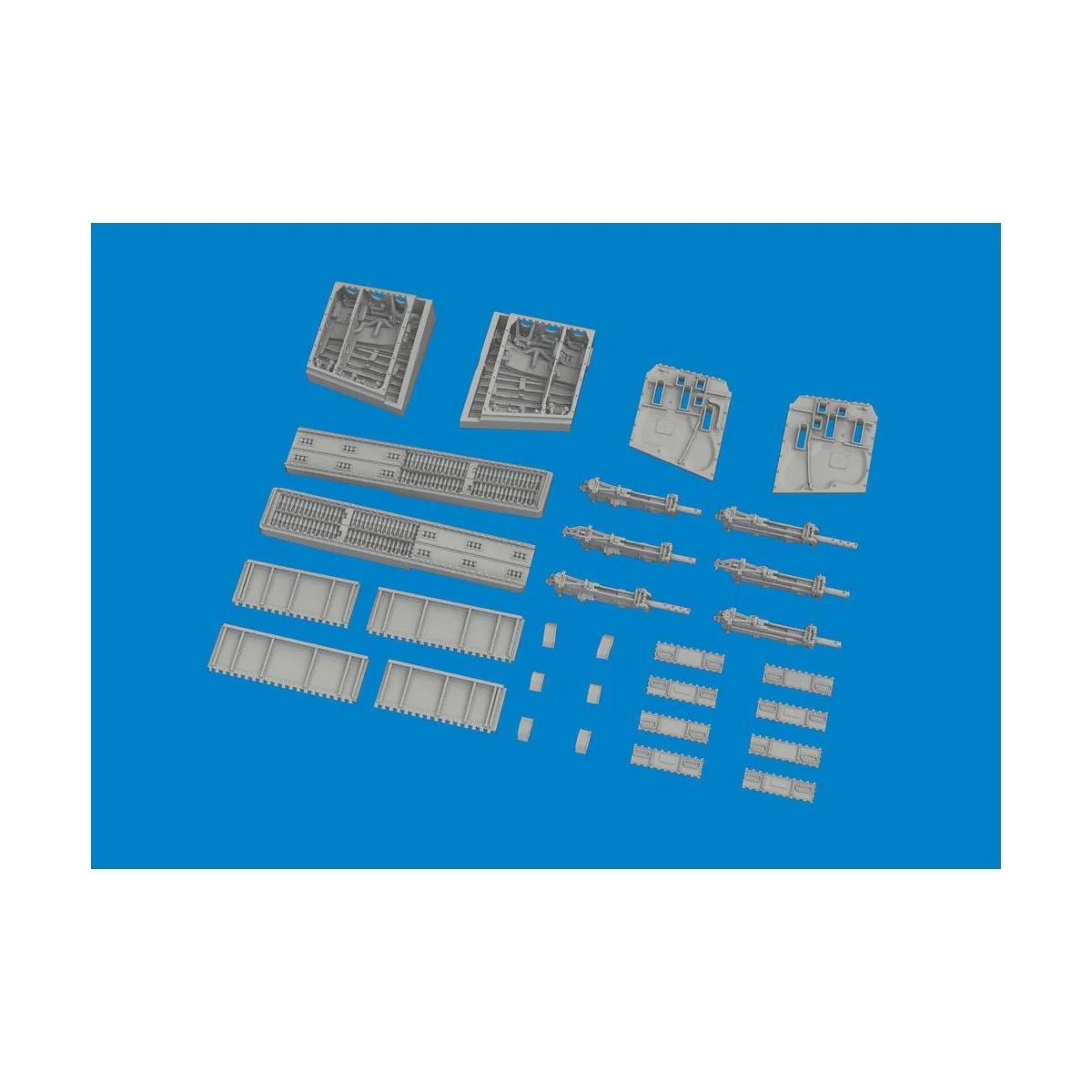 P-40E gun bays PRINT EDUARD, 1/48 - Eduard Accessories 6481075