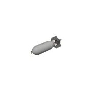 P-40 1000lb US bomb EDUARD - Eduard Accessories 6481076
