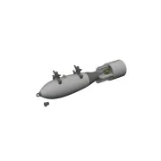 P-40 500lb GP British bomb PRINT EDUARD, 1/48 - Eduard Accessories ...