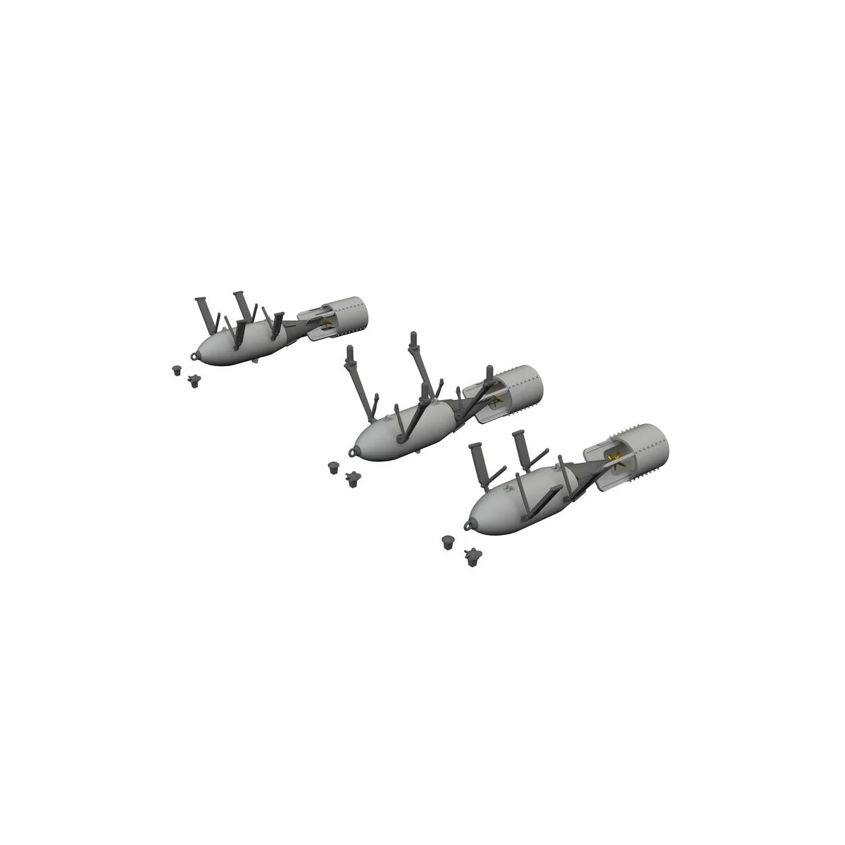 P-40 250lb MC British bombs PRINT EDUARD - Eduard Accessories 6481082