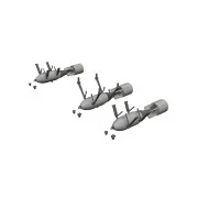 P-40 250lb MC British bombs PRINT EDUARD - Eduard Accessories 6481082