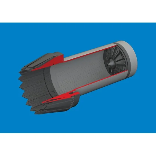 F-35C exhaust nozzle PRINT TAMIYA - Eduard Accessories 6481087