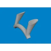 F4F-4 exhausts PRINT ACADEMY, 1/48 - Eduard Accessories 6481088