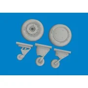 F4F-4 wheels early ACADEMY - Eduard Accessories 6481089