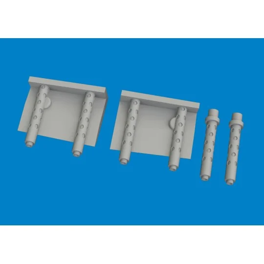 F4F-4 gun barrels PRINT ACADEMY, 1/48 - Eduard Accessories 6481092